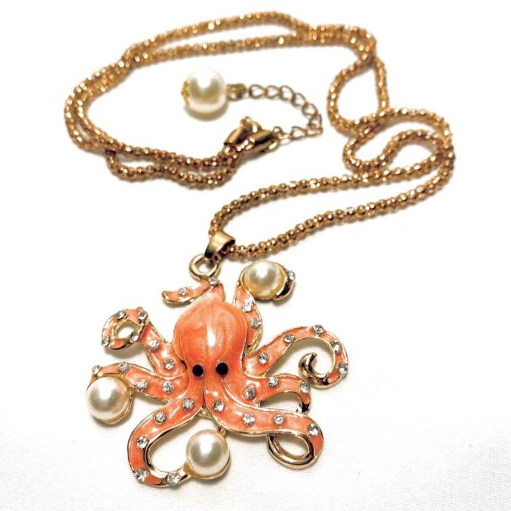 Betsey Johnson Octopus Necklace